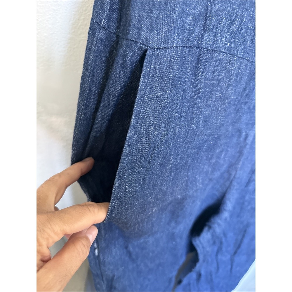 The Seea BILLIE Jumpsuit Hemp Denim Size M Overalls Beach - Picture 7 of 13